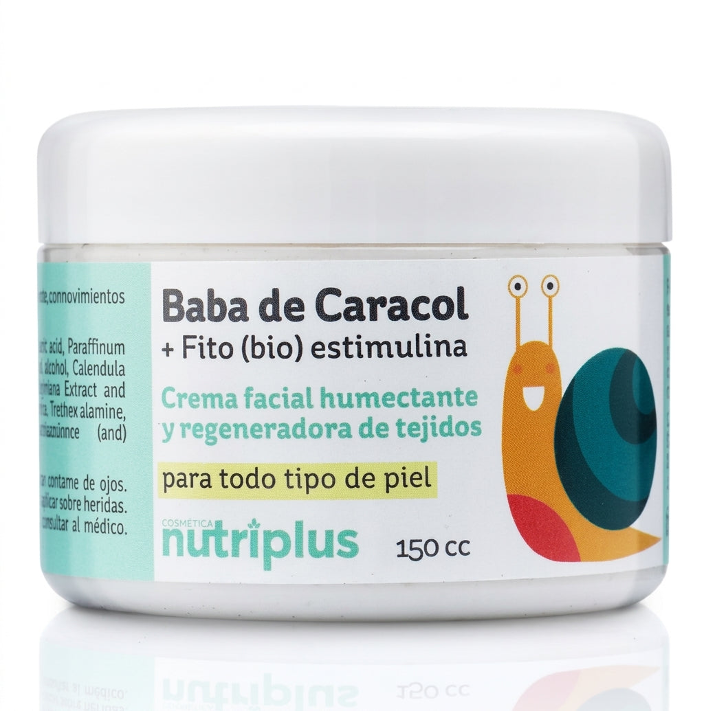 Crema Facial Baba de Caracol + Fito Bioestimulina · 150 cc