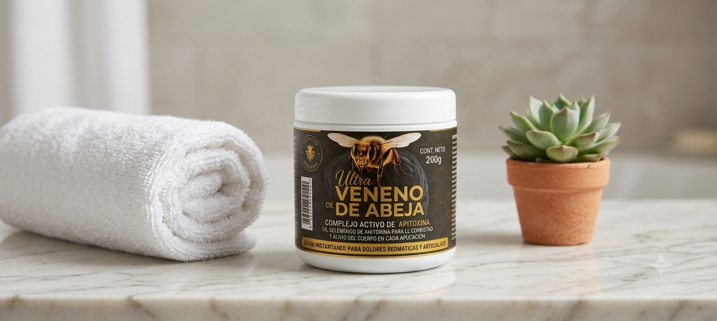 Ultra Bee Venom · Gel Bálsamo con Veneno de Abeja 200 g