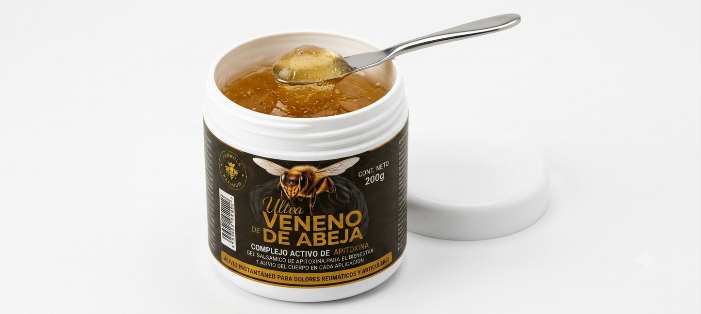 Ultra Bee Venom · Gel Bálsamo con Veneno de Abeja 200 g